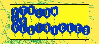 atrium vs ventricles